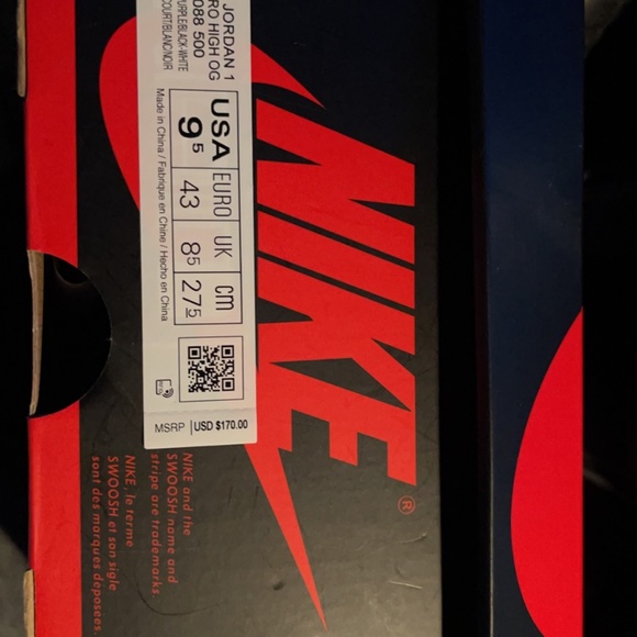 Jordan 1 Court Purple 2.0 - Picture 6 of 9